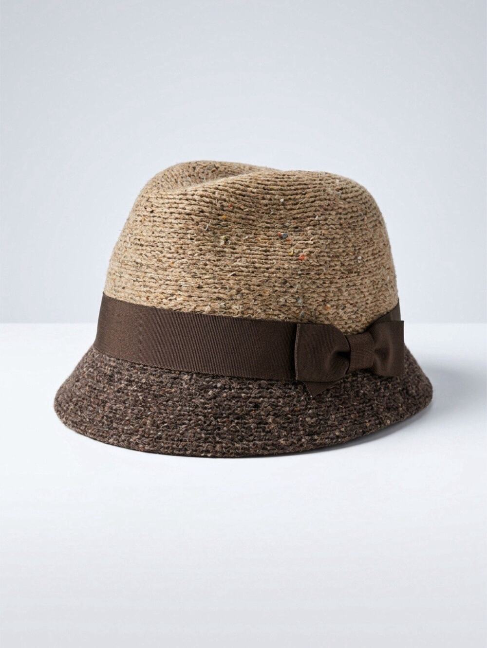 Outdoor Research Flurry Radar Brim Cap Women S/M BeigeGray Wool Blend Beanie Hat